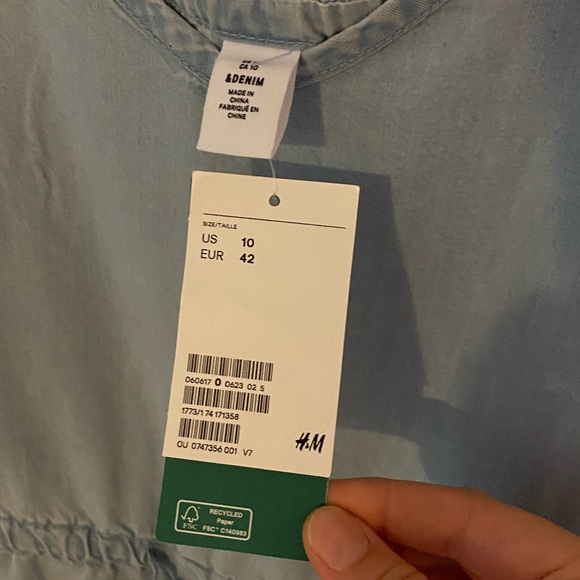 H&M Lyocell Strapless Romper - Picture 5 of 7